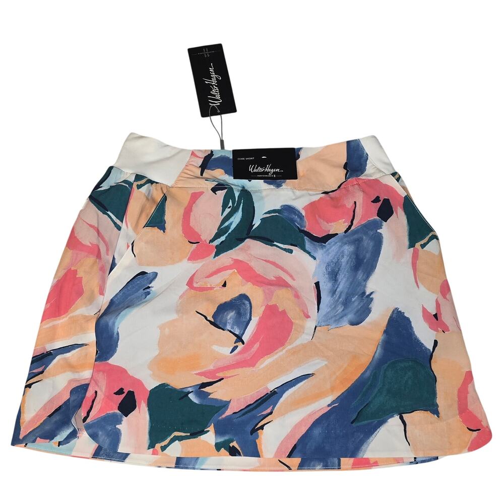 Walter Hagen Skort Womens XS Fresco Floral Core Golf Performance 11 NWT